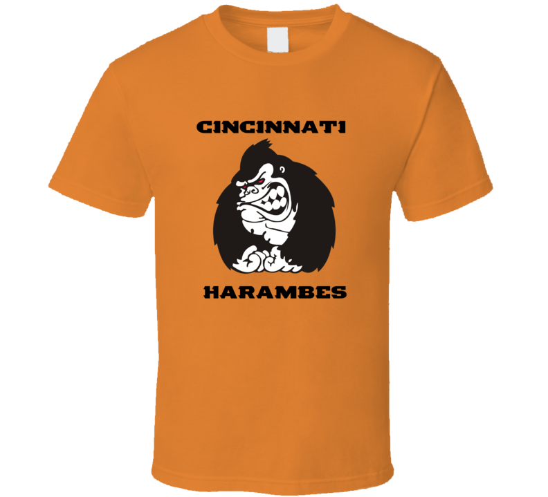Cincinnati Harambes Football Funny Tshirt Cincinnati Harambes Football Funny Tshirt