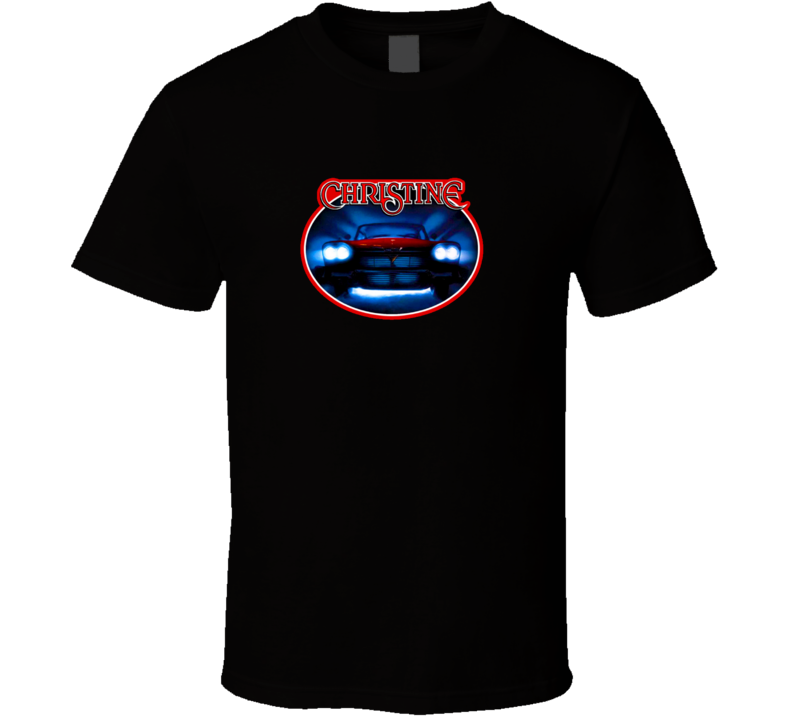 Christine Classic Car Horror Movie Tshirt Christine Classic Car Horror Movie Tshirt