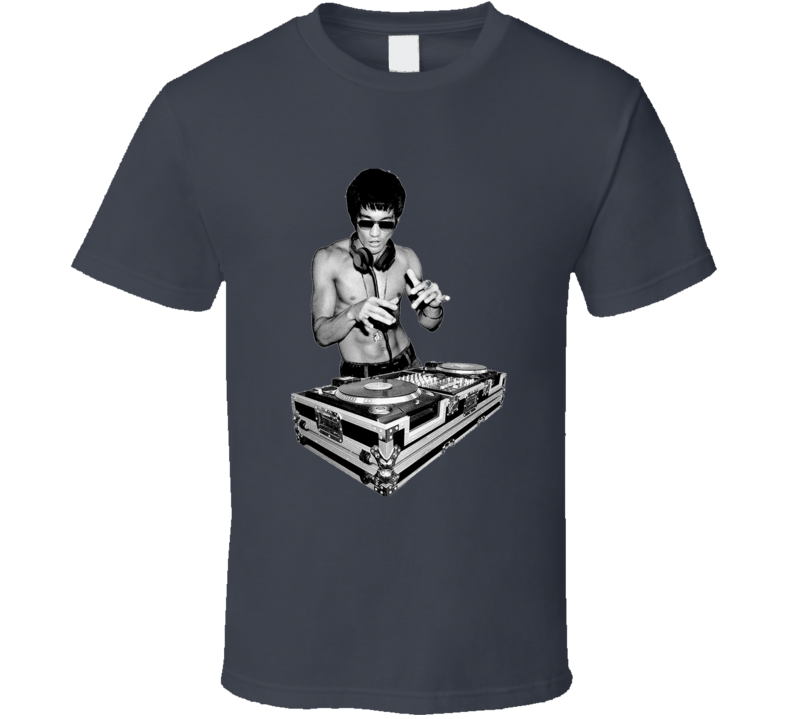 Robert Downey Jr Inspired Bruce Lee Funny DJ Avengers 2 Movie T Shirt Robert Downey Jr Inspired Bruce Lee Funny DJ Avengers 2 Movie T Shirt