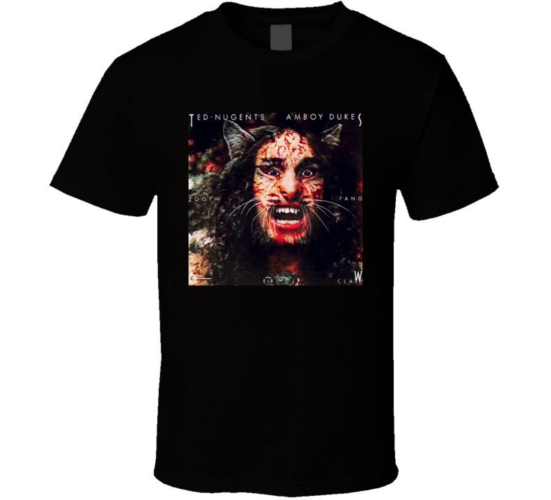 Dazed And Confused Ted Nugent Halloween costume Amboy Dukes Tooth Fang Claw T Shirt Dazed And Confused Ted Nugent Halloween costume Amboy Dukes Tooth Fang Claw T Shirt