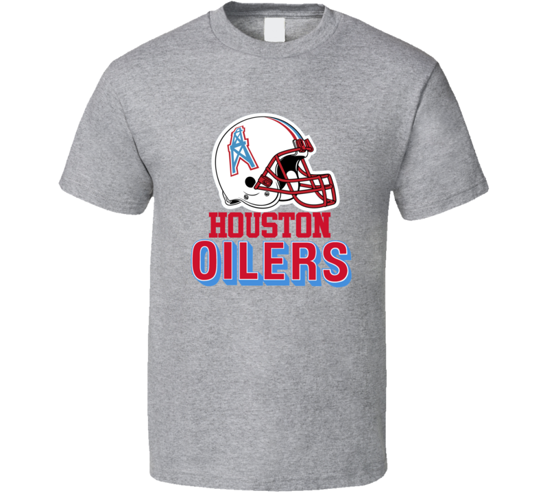 Houston Oilers Tennessee Football Retro Logo Sports Fan T Shirt Houston Oilers Tennessee Football Retro Logo Sports Fan T Shirt