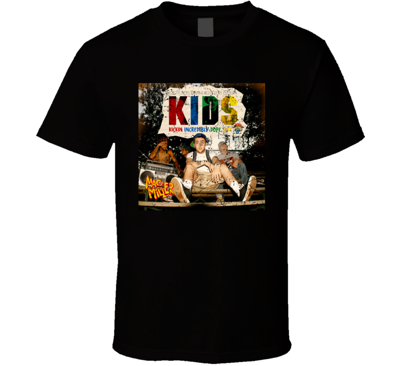 Mac Miller KIDS Mixtape Cover Rap Hip Hop Music T Shirt Mac Miller KIDS Mixtape Cover Rap Hip Hop Music T Shirt