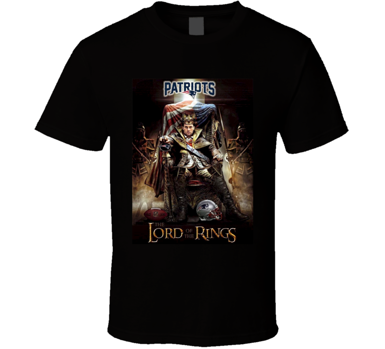 Tom Brady The Lord Of The Rings New England Football Parody Sports Team Fan T Shirt Tom Brady The Lord Of The Rings New England Football Parody Sports Team Fan T Shirt