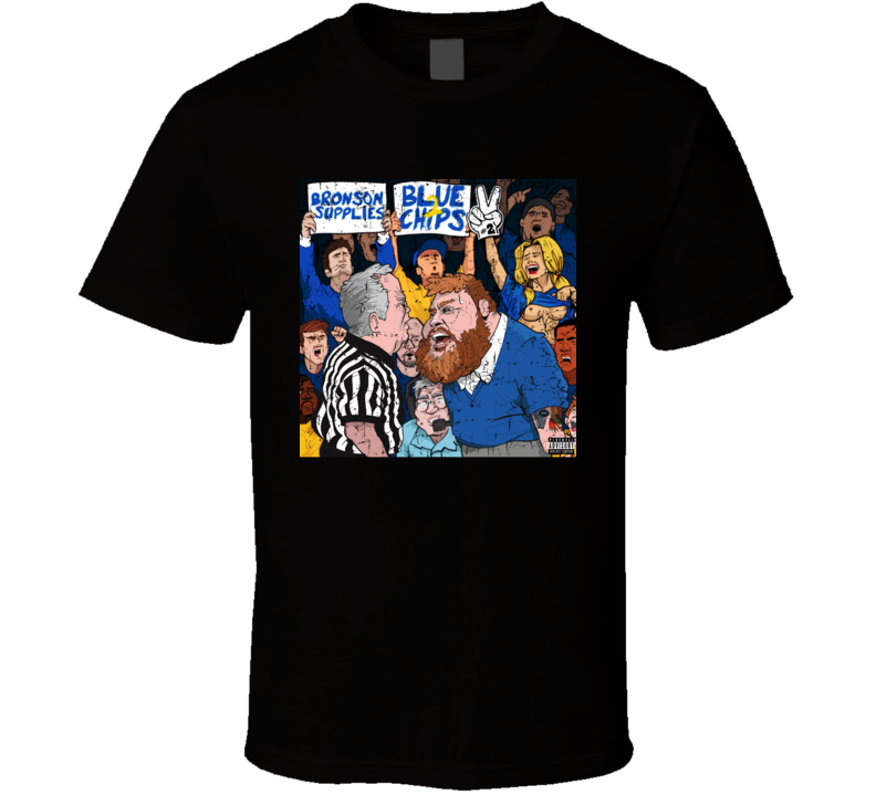 Action Bronson Supplies Blue Chips 2 Rap Hip Hop Mixtape Album Music Fan T Shirt Action Bronson Supplies Blue Chips 2 Rap Hip Hop Mixtape Album Music Fan T Shirt