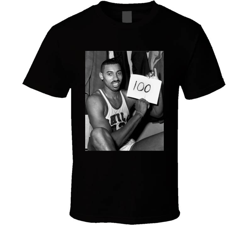 Wilt Chamberlain 100 Point Game Sign Retro Philadelphia Warriors Basketball Sports Team Fan T Shirt Wilt Chamberlain 100 Point Game Sign Retro Philadelphia Warriors Basketball Sports Team Fan T Shirt