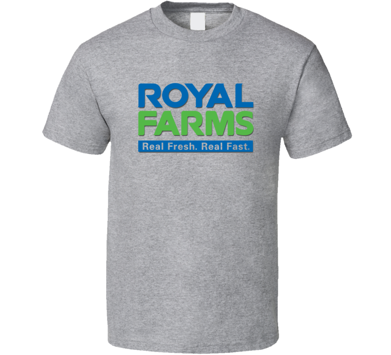 Royal Farms Gas Station Store Cool Brand Logo Car T Shirt Royal Farms Gas Station Store Cool Brand Logo Car T Shirt
