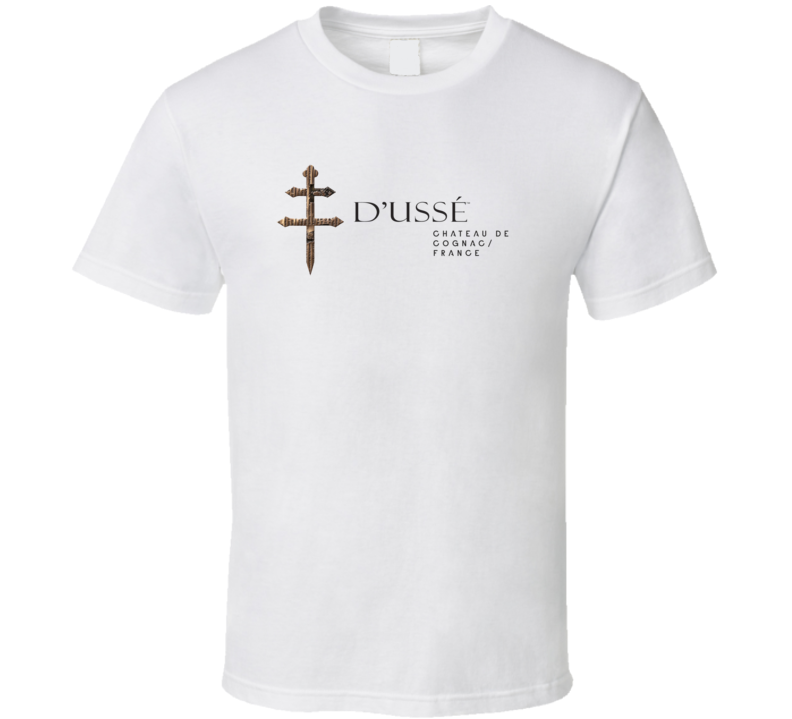 D'usse Cognac Alcohol Brand Logo T Shirt D'usse Cognac Alcohol Brand Logo T Shirt