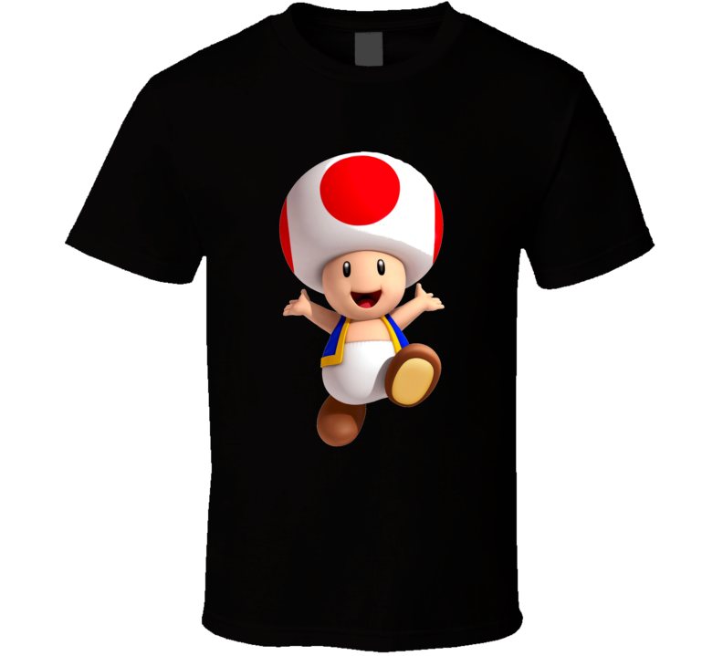 Toad Super Mario Bros Retro Nintendo Video Game Fan T Shirt Toad Super Mario Bros Retro Nintendo Video Game Fan T Shirt
