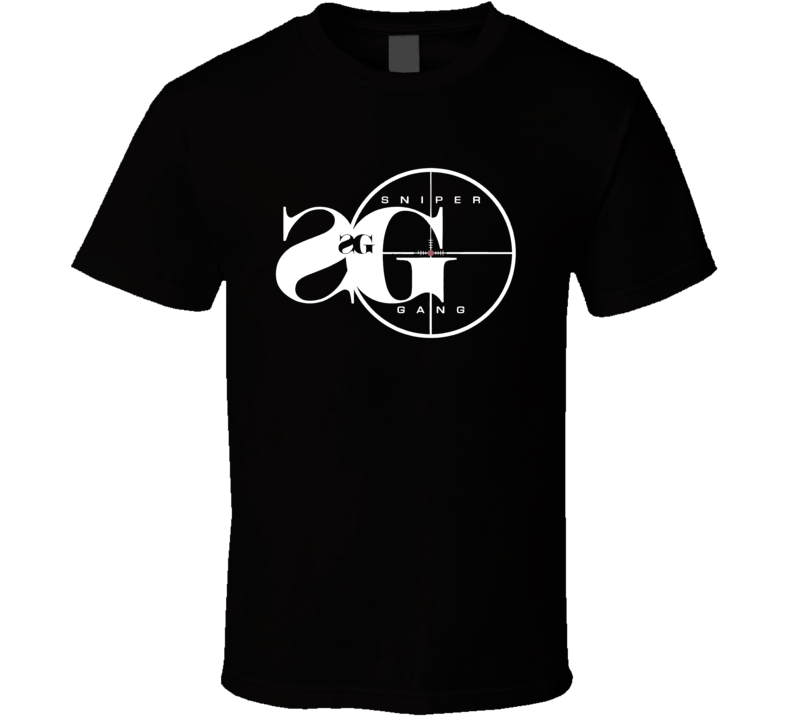 Sniper Gang Logo Kodak Black Trap Rap Hip Hop Fan T Shirt Sniper Gang Logo Kodak Black Trap Rap Hip Hop Fan T Shirt