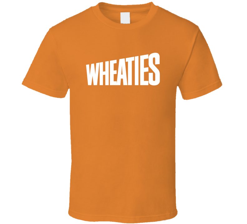 Wheaties Cereal Popular Brand Logo T Shirt Wheaties Cereal Popular Brand Logo T Shirt