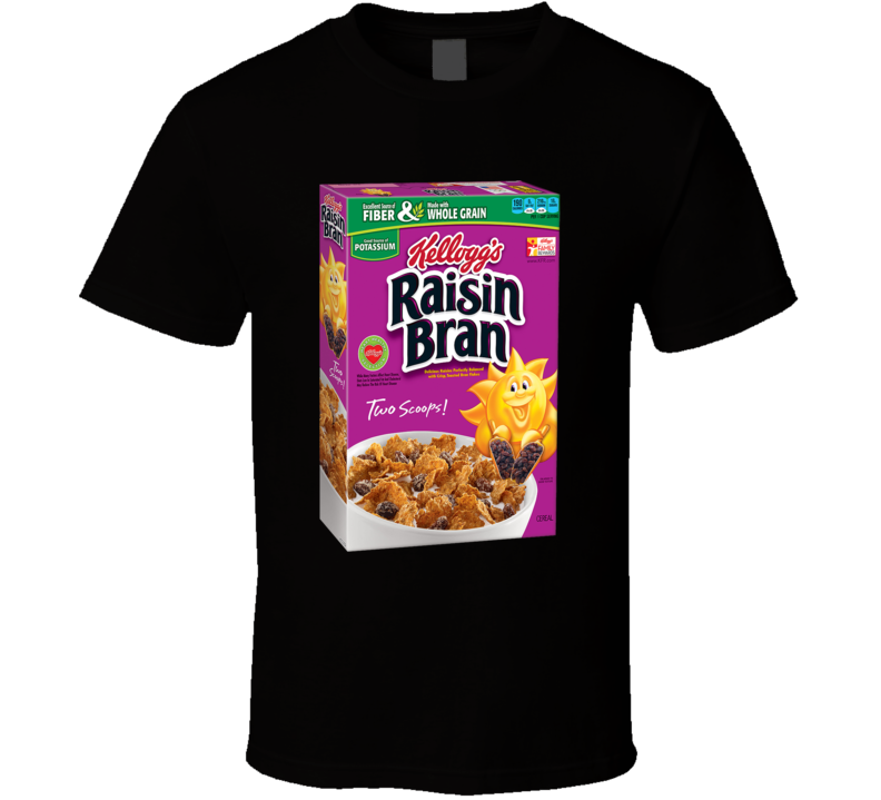 Raisin Bran Cereal Popular Food Brand Logo T Shirt Raisin Bran Cereal Popular Food Brand Logo T Shirt