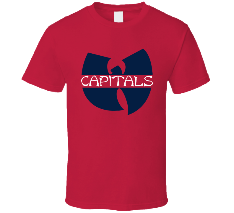 Washington Hockey Team Fan Wu Tang Mashup T Shirt Washington Hockey Team Fan Wu Tang Mashup T Shirt