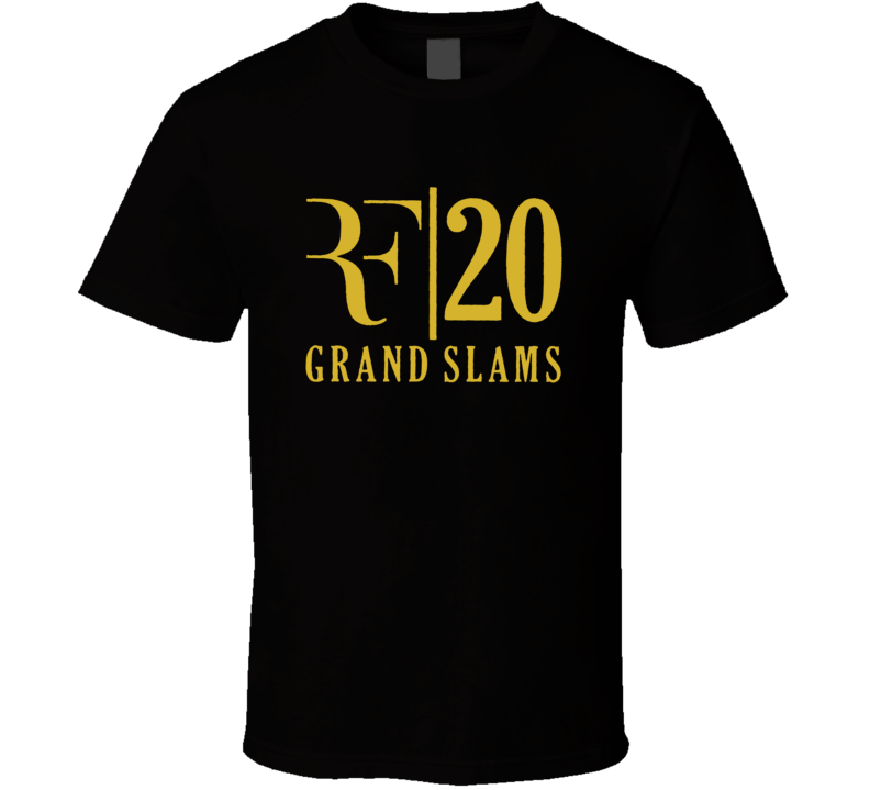 Rf 20 Grand Slams Roger Federer Cool Tennis Pro Fan T Shirt Rf 20 Grand Slams Roger Federer Cool Tennis Pro Fan T Shirt