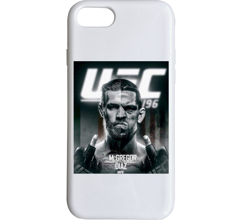 Ufc 196 Mcgregor Verus Diaz Fight Card Mma Fighter Sport Phone Case Ufc 196 Mcgregor Verus Diaz Fight Card Mma Fighter Sport Phone Case