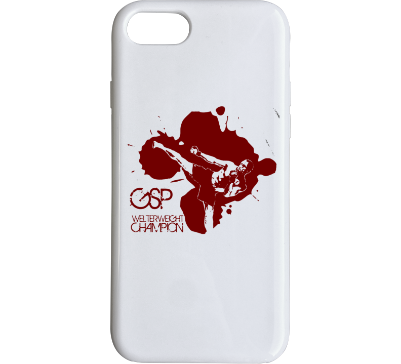 Gsp George St Pierre Ufc Mma Fighter Fighting Sports Fan Phone Case Gsp George St Pierre Ufc Mma Fighter Fighting Sports Fan Phone Case