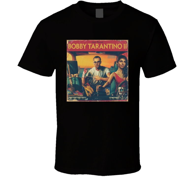 Logic Bobby Tarantino 2 Cool Album Rap Hip Hop Music Fan T Shirt Logic Bobby Tarantino 2 Cool Album Rap Hip Hop Music Fan T Shirt