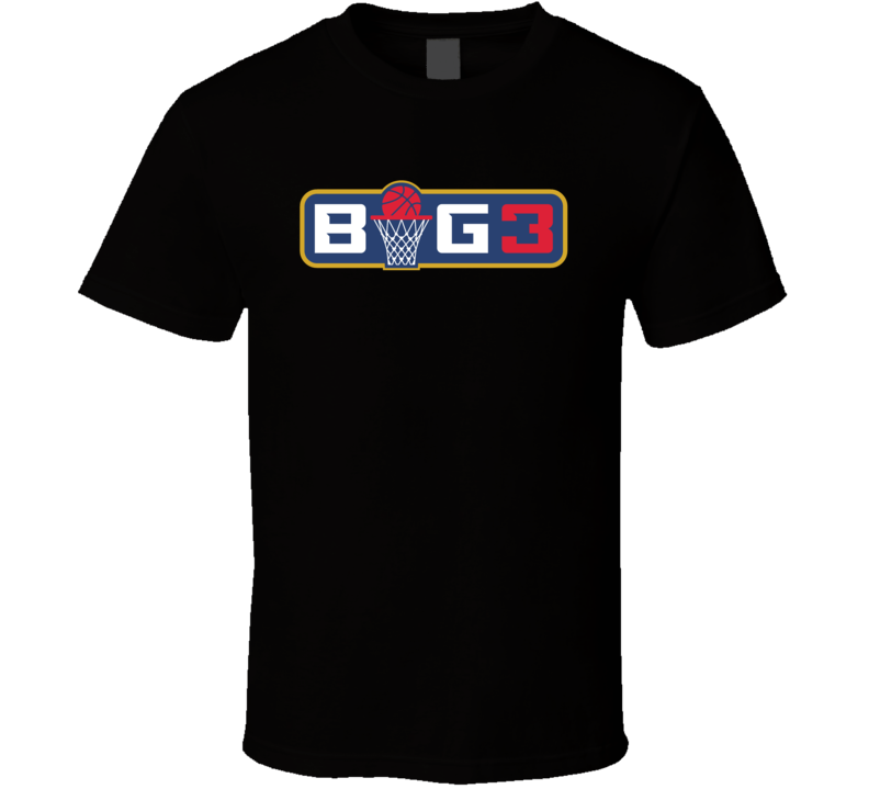 Big3 Basketball League Fan T Shirt Big3 Basketball League Fan T Shirt