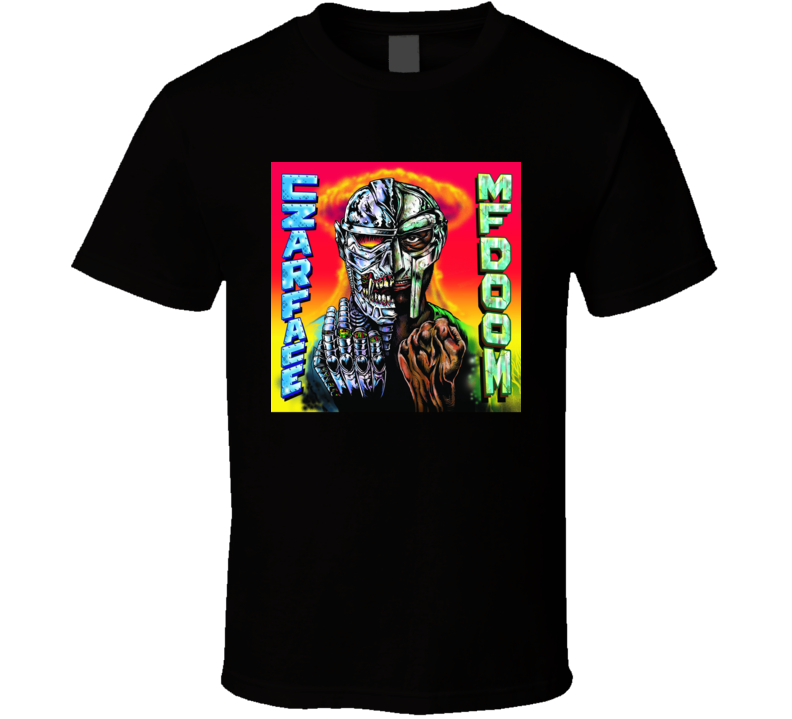 Czarface Meets Metal Face Mf Doom Collaboration Rap Hip Hop Music Fan T Shirt Czarface Meets Metal Face Mf Doom Collaboration Rap Hip Hop Music Fan T Shirt