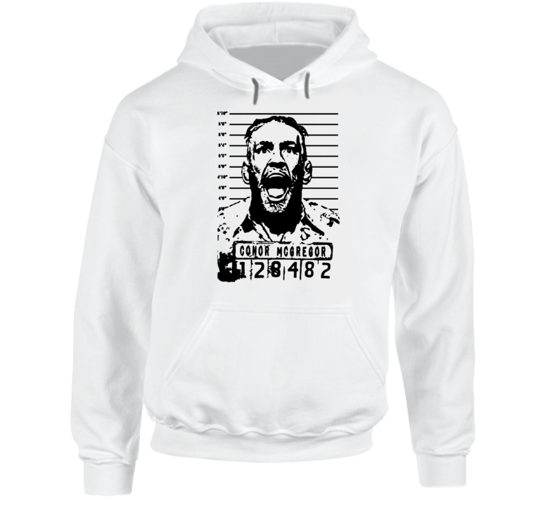 Cool Conor Mcgregor Arrest Mugshot Mma Fighter Fan Hoodie Cool Conor Mcgregor Arrest Mugshot Mma Fighter Fan Hoodie
