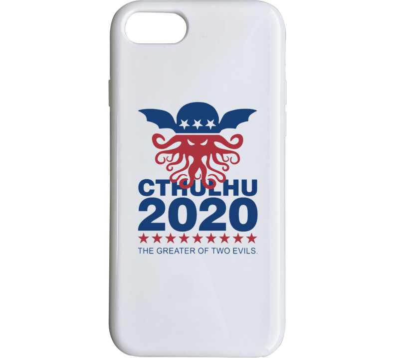 Cthulu 2020 The Greater Of Two Evils Funny Political Election Politics Phone Case Cthulu 2020 The Greater Of Two Evils Funny Political Election Politics Phone Case