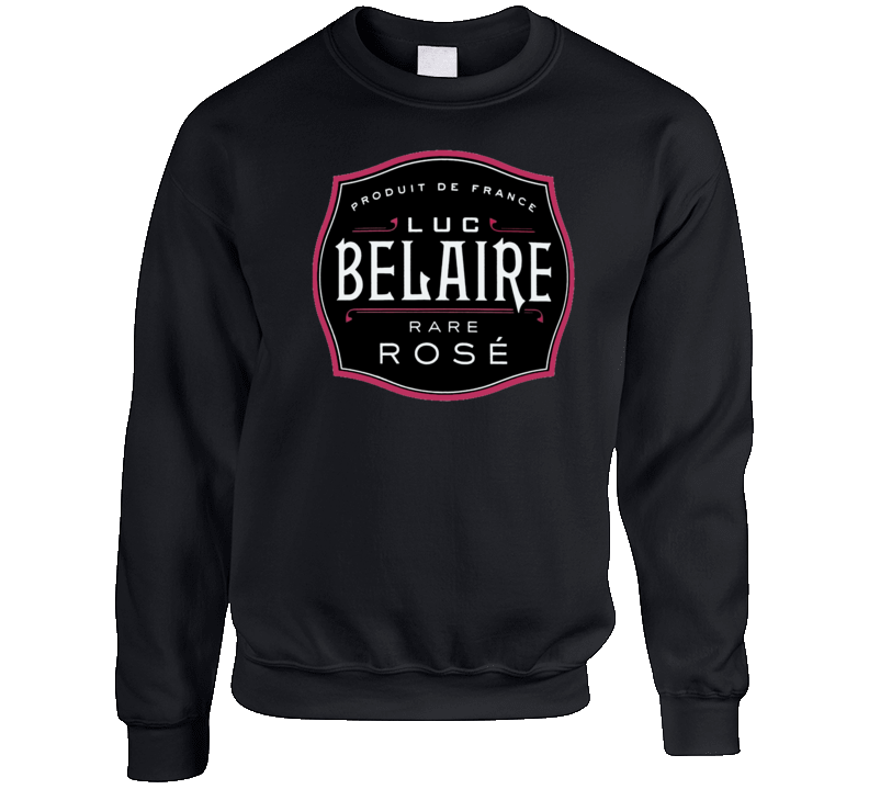Belaire Rose Dj Khaled Popular Champagne Bottle Logo Crewneck Sweatshirt Belaire Rose Dj Khaled Popular Champagne Bottle Logo Crewneck Sweatshirt