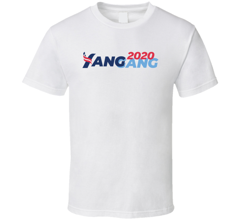 Andrew Yang Gang 2020 Presidential Election T Shirt Andrew Yang Gang 2020 Presidential Election T Shirt