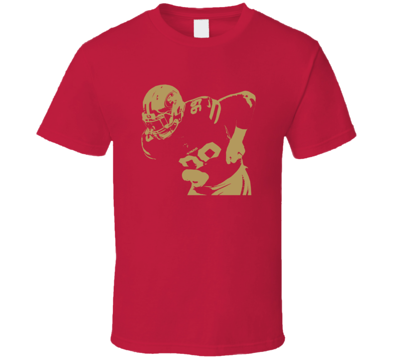 Deforest Buckner Silhouette San Francisco Football Fan T Shirt Deforest Buckner Silhouette San Francisco Football Fan T Shirt
