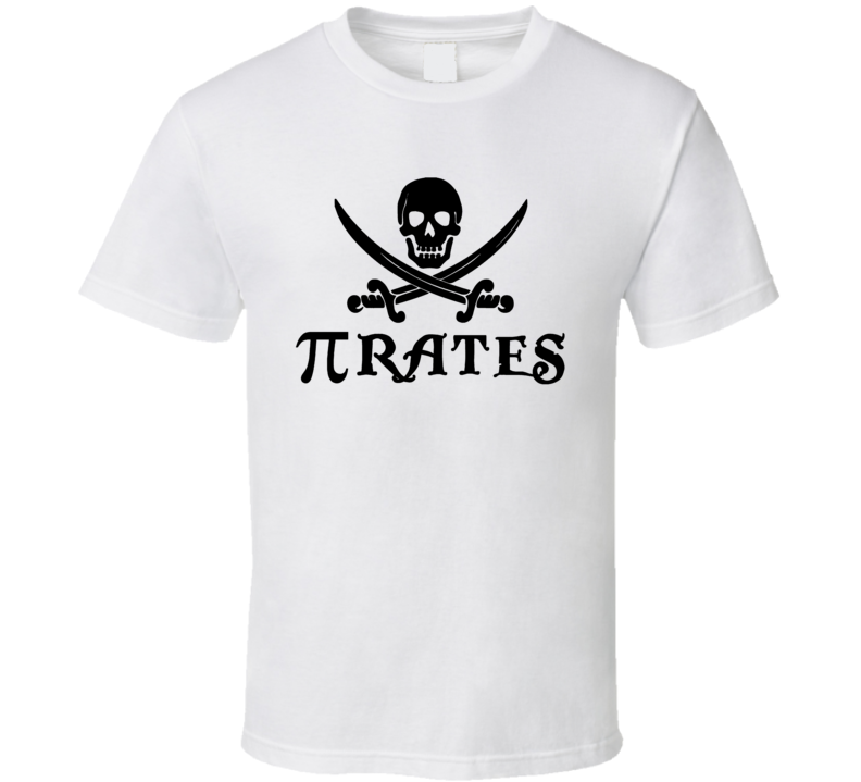 Pi Pirates Funny Math Joke T Shirt Pi Pirates Funny Math Joke T Shirt