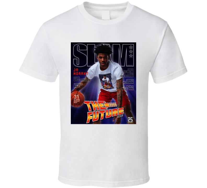 Ja Morant The Future Slam Magazine Basketball Fan T Shirt Ja Morant The Future Slam Magazine Basketball Fan T Shirt
