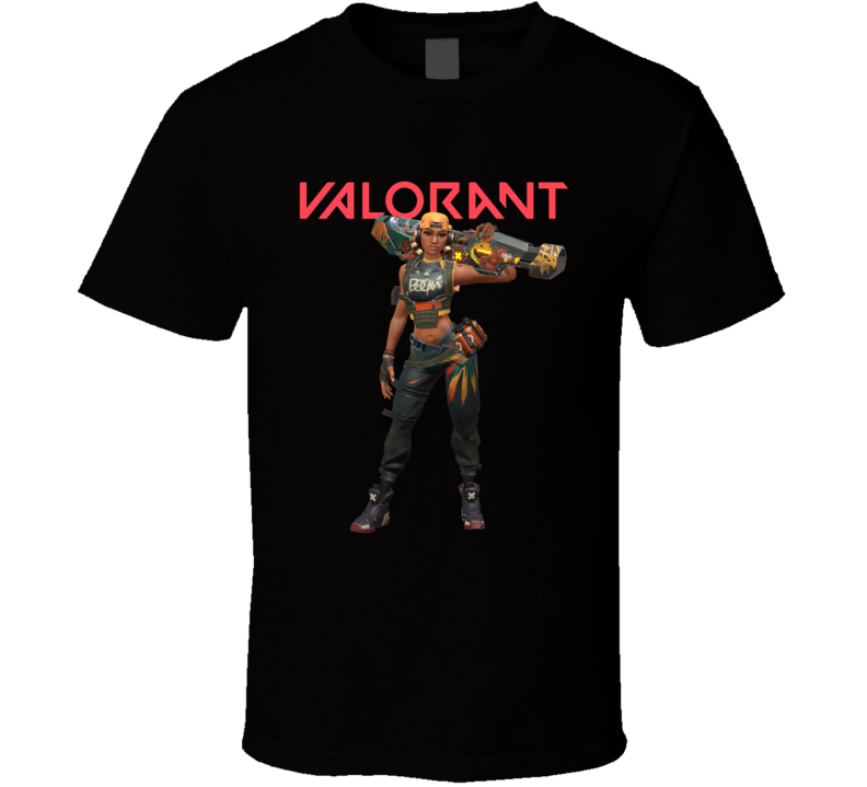 Raze Valorant Video Game Cool Gamer T Shirt Raze Valorant Video Game Cool Gamer T Shirt
