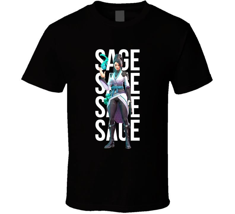 Sage Valorant Agent Video Game Cool Gamer T Shirt Sage Valorant Agent Video Game Cool Gamer T Shirt
