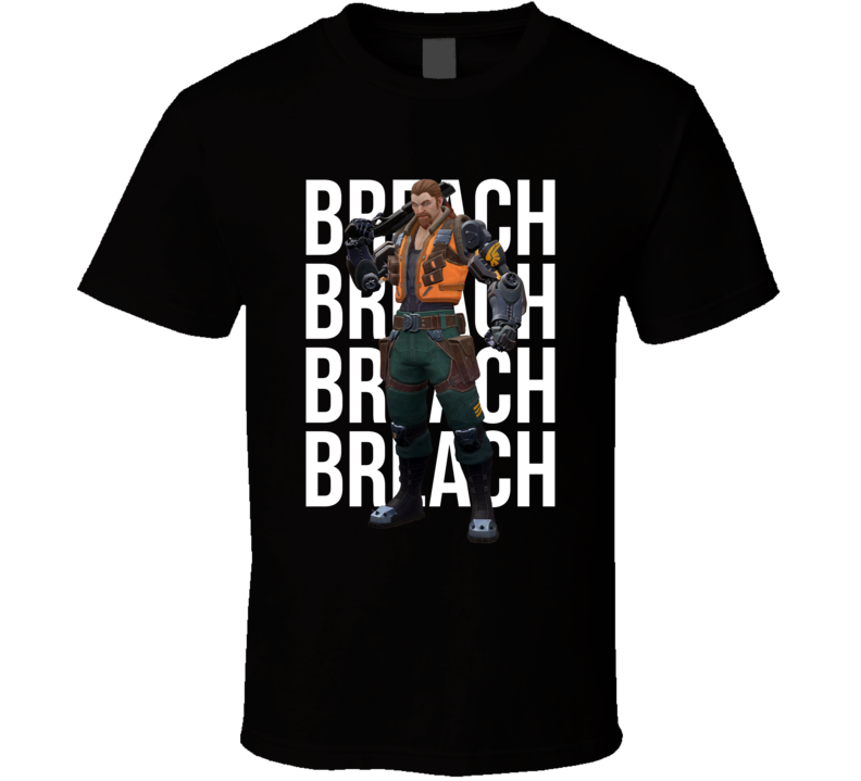 Breach Valorant Agent Video Game Cool Gamer T Shirt Breach Valorant Agent Video Game Cool Gamer T Shirt