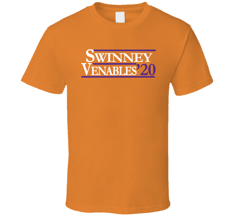 Brent Venables Dabo Swinney 2020 Clemson Football T Shirt Brent Venables Dabo Swinney 2020 Clemson Football T Shirt