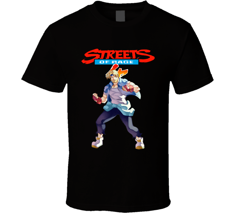 Streets Of Rage 4 Axel Video Game Fan T Shirt Streets Of Rage 4 Axel Video Game Fan T Shirt