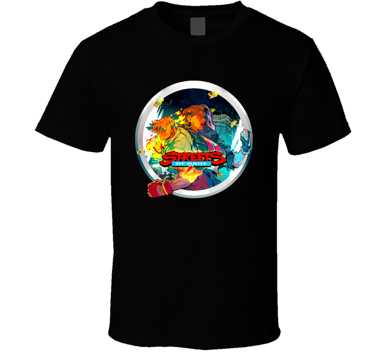 Streets Of Rage 4 Fighting Video Game Fan T Shirt Streets Of Rage 4 Fighting Video Game Fan T Shirt
