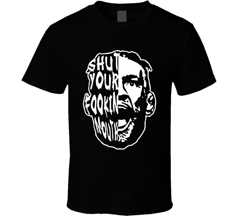 Conor Mcgregor Shut Your Fookin Mouth Big Head Silhouette Mma Fan T Shirt Conor Mcgregor Shut Your Fookin Mouth Big Head Silhouette Mma Fan T Shirt