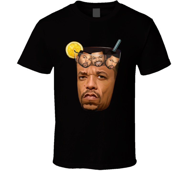 Ice Tea With Ice Cube Funny Rapper Mashup Parody Meme T Shirt Ice Tea With Ice Cube Funny Rapper Mashup Parody Meme T Shirt