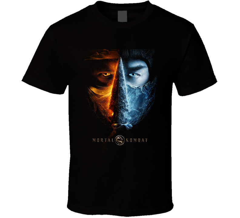 Mortal Kombat 2021 Sub Zero And Scorpion Movie Fan T Shirt Mortal Kombat 2021 Sub Zero And Scorpion Movie Fan T Shirt