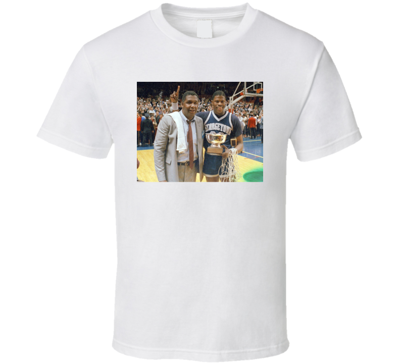 John Thompson Patrick Ewing Retro Basketball Fan Cool T Shirt John Thompson Patrick Ewing Retro Basketball Fan Cool T Shirt