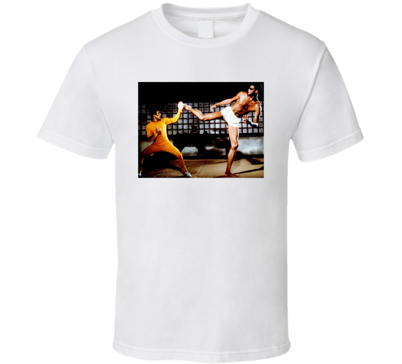 Kareem Abdul Jabbar Bruce Lee Game Of Death Retro Movie Fan T Shirt Kareem Abdul Jabbar Bruce Lee Game Of Death Retro Movie Fan T Shirt