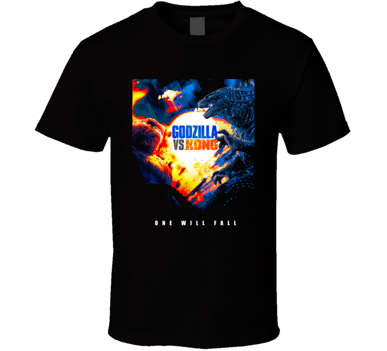 Godzilla Vs Kong 2021 Cool Sci Fi Movie Fan T Shirt Godzilla Vs Kong 2021 Cool Sci Fi Movie Fan T Shirt