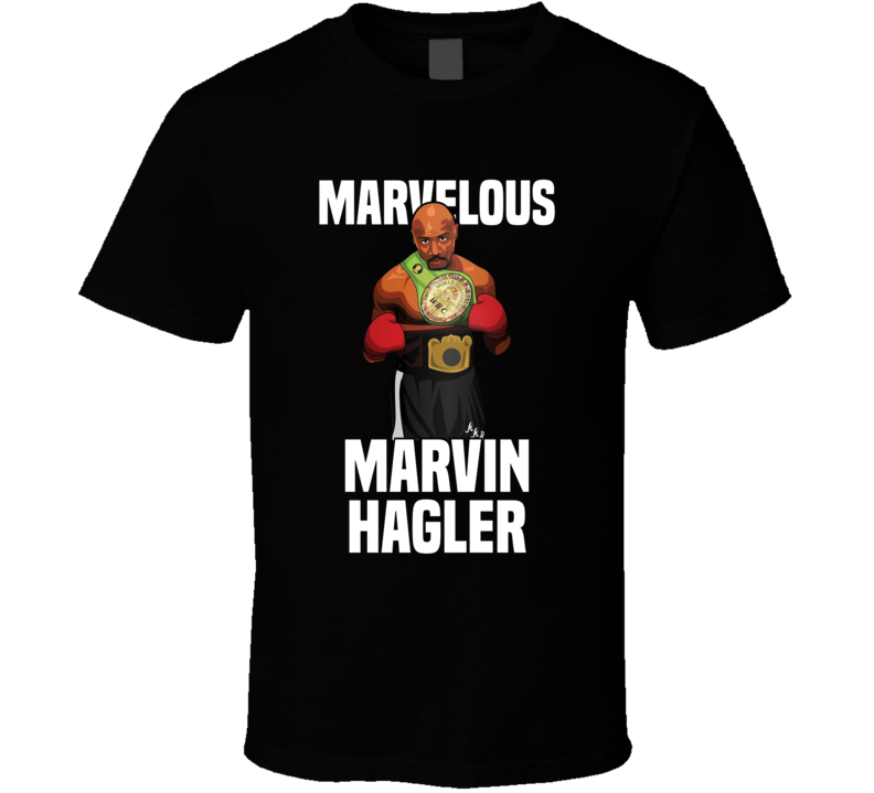 Marvelous Marvin Hagler Retro Boxer Fan T Shirt Marvelous Marvin Hagler Retro Boxer Fan T Shirt