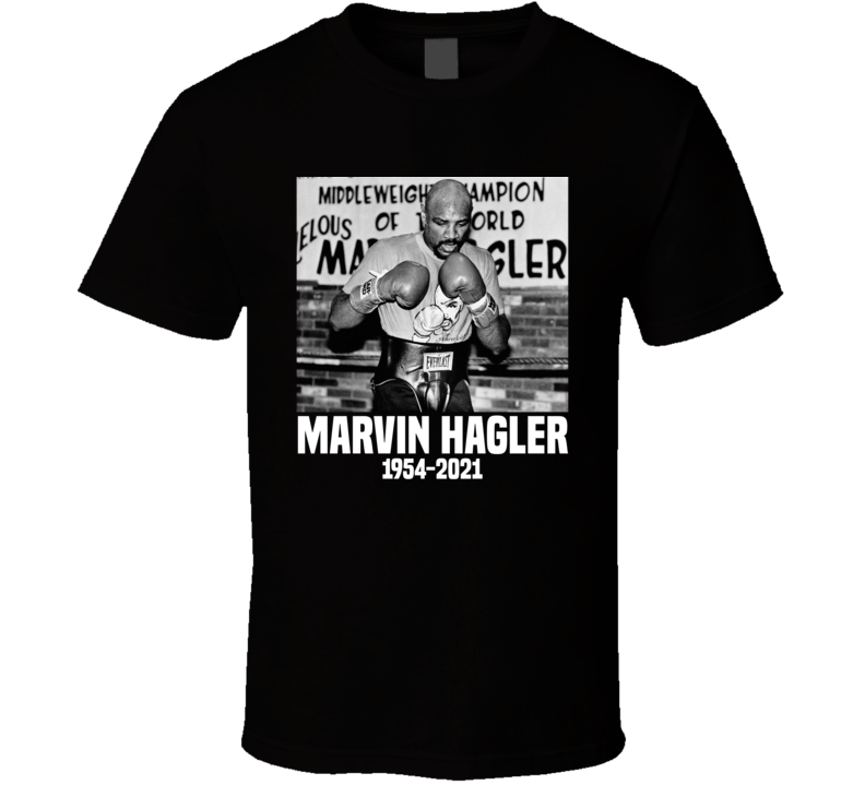 Marvelous Marvin Hagler Rip Retro Boxer Fan T Shirt Marvelous Marvin Hagler Rip Retro Boxer Fan T Shirt