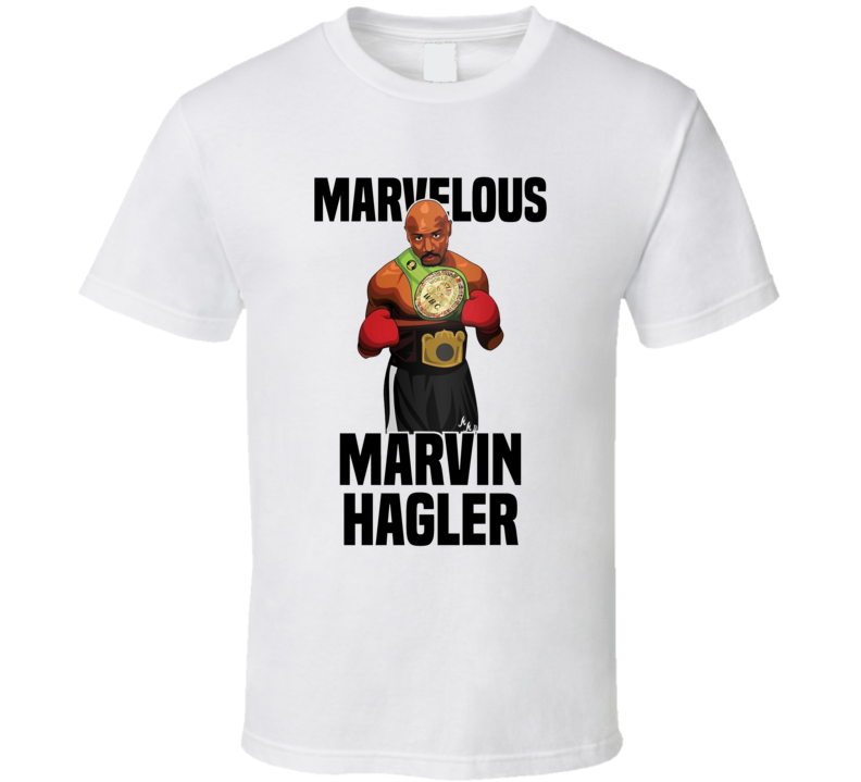 Marvelous Marvin Hagler Retro Boxer Fan Cool T Shirt Marvelous Marvin Hagler Retro Boxer Fan Cool T Shirt