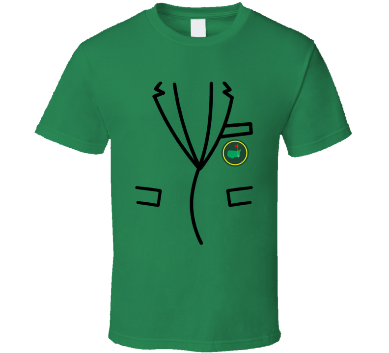 Masters Green Jacket Golf Tournament Fan T Shirt Masters Green Jacket Golf Tournament Fan T Shirt