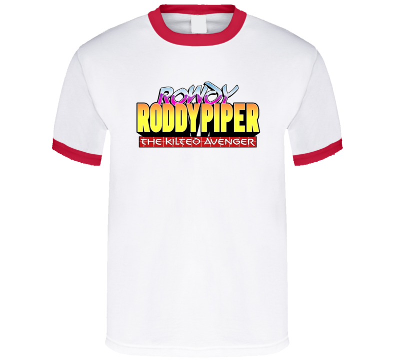 Rowdy Roddy Piper The Kilted Avenger Retro Wrestler Fan T Shirt Rowdy Roddy Piper The Kilted Avenger Retro Wrestler Fan T Shirt
