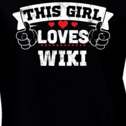 This Girl Loves Wiki Rap Hip Hop Music T Shirt 25000025