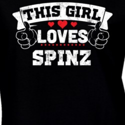 This Girl Loves Spinz Rap Hip Hop Music T Shirt 25000052