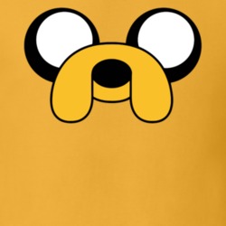 Jake The Dog Face Adventure Time Cartoon Tv Show Fan T Shirt 33189982
