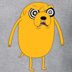 Gut Grinder Jake The Dog Funny Adventure Time Cartoon Tv Show Fan T Shirt 33190068